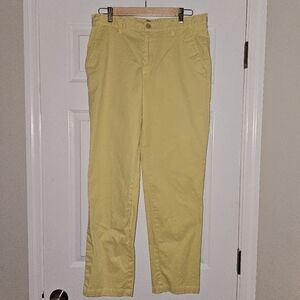 Graham Luxe Yellow hybrid pants, Size 36x30‎